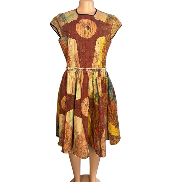 Making the Cut Award Winning Dress Southwestern Beachy Carnival - Picture 1 of 9